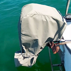 Bespoke outboard motor cover
